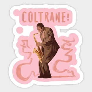 Coltrane Sticker